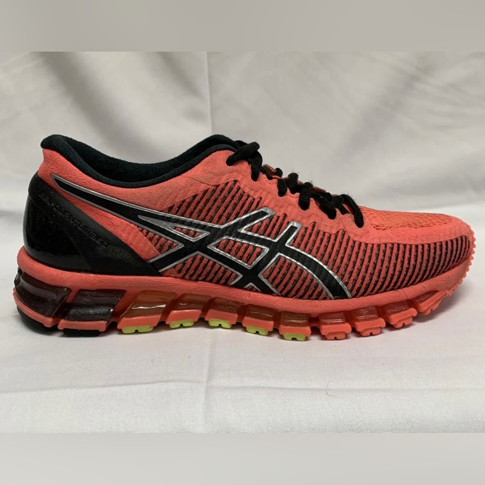 Asics Gel Quantum 360 CM Orange Coral Black Running Shoes Women’s Size 7